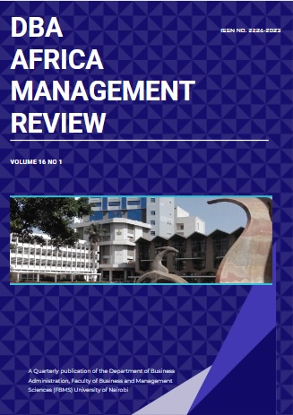 DBA Africa Management Review