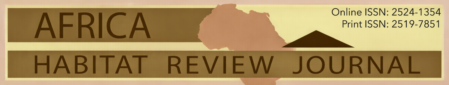 Africa Habitat Review (AHR)